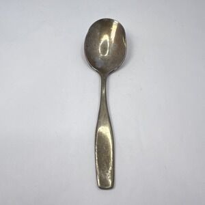 Leonard Silver Plated Baby Spoon Monogram K 70s Kids Korea Vtg Flatware Cottage